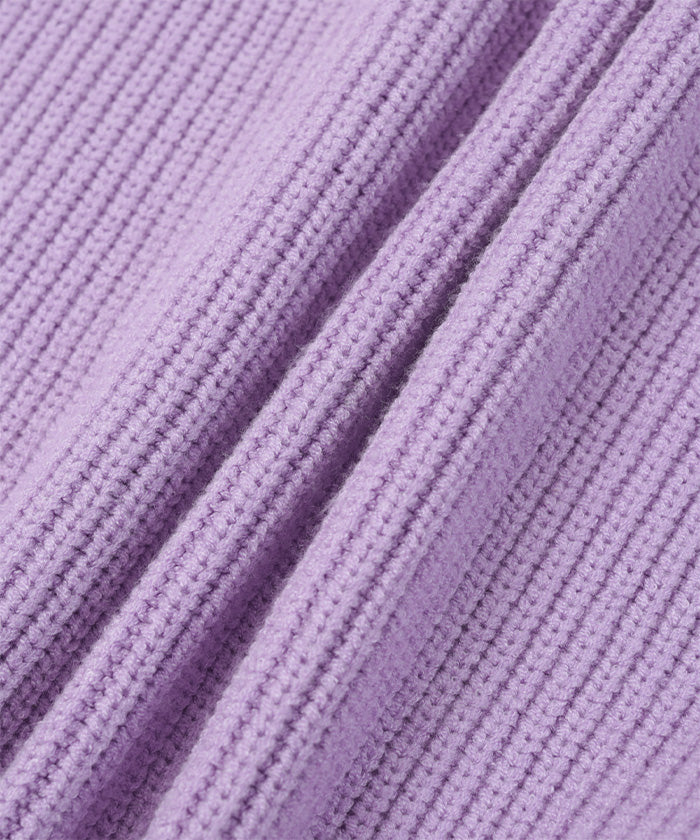 ユアーズ ur's パール付クルーネックニット