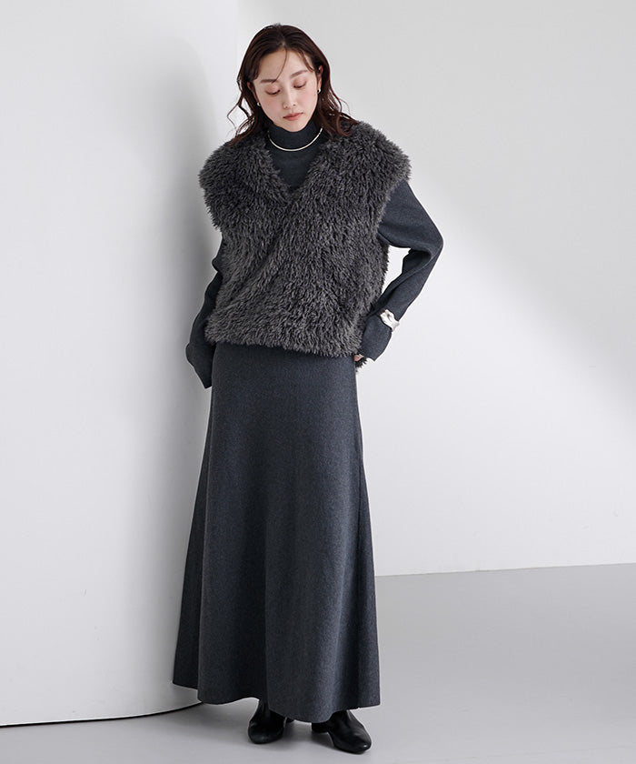 Yours ur's Shaggy Cocoon Vest