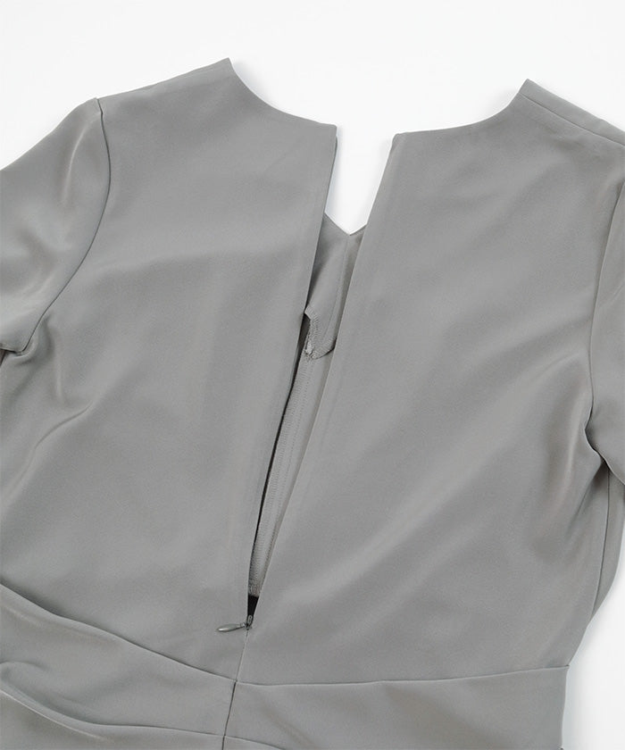 YOURS ur's 2way slit sleeve wrap blouse