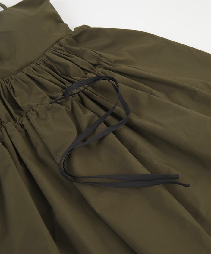 ユアーズ ur's カップ付撥水フレアキャミソール/ラッシュガード （ブラック） ブラック