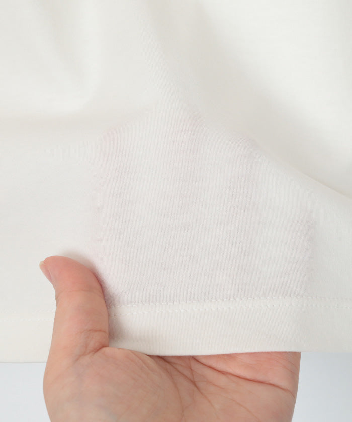 ユアーズ ur's 汗染み防止タックボリュームスリーブTシャツ （ブルーグレー） ブルーグレー