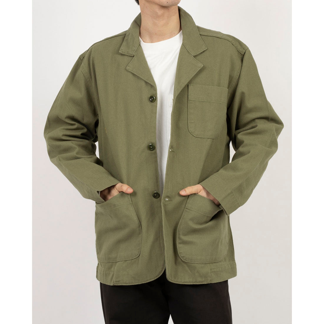 アスキーズ USKEES USKEES アスキーズ DRILL 3B BLAZER ドリル3Bブレザー 3023DRL （モス） モス