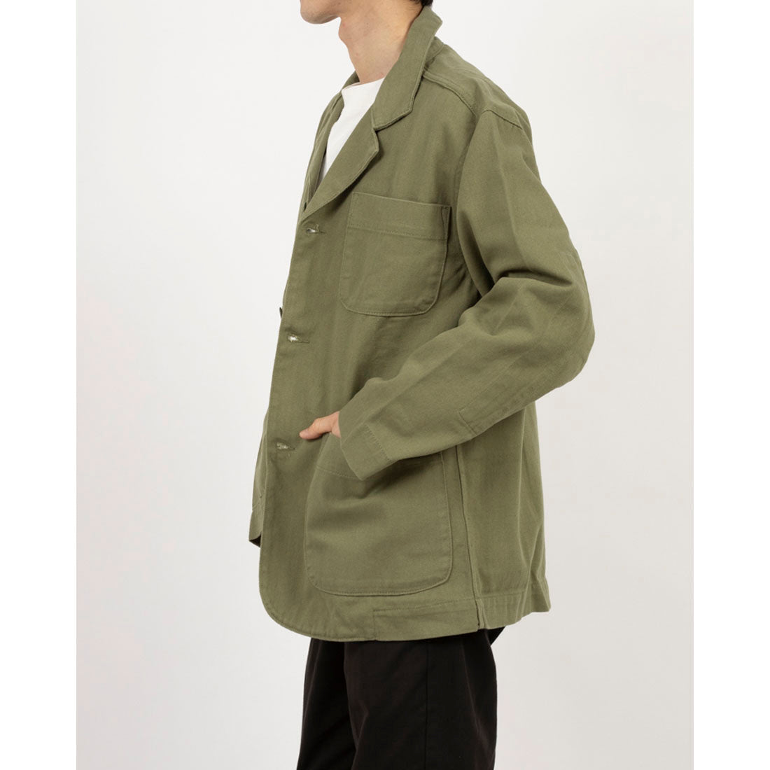 アスキーズ USKEES USKEES アスキーズ DRILL 3B BLAZER ドリル3Bブレザー 3023DRL （モス） モス