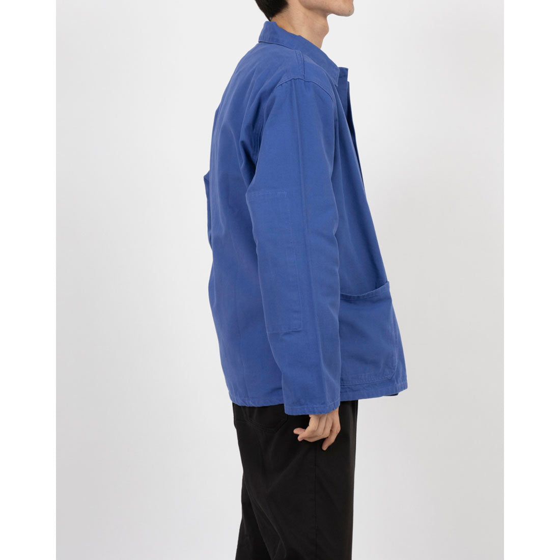アスキーズ USKEES USKEES アスキーズ BUTTONED OVERSHIRTS ボタンオーバーシャツ 3001 （ウルトラブルー） ウルトラブルー