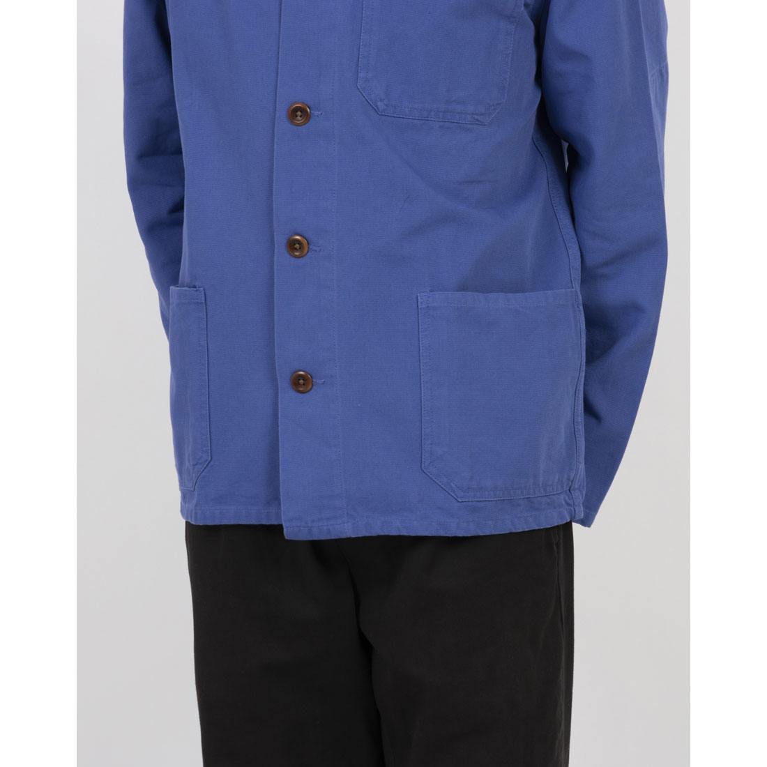 アスキーズ USKEES USKEES アスキーズ BUTTONED OVERSHIRTS ボタンオーバーシャツ 3001 （ウルトラブルー） ウルトラブルー