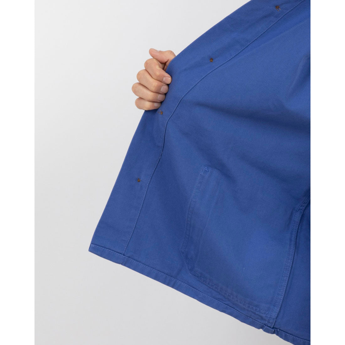 アスキーズ USKEES USKEES アスキーズ BUTTONED OVERSHIRTS ボタンオーバーシャツ 3001 （ウルトラブルー） ウルトラブルー