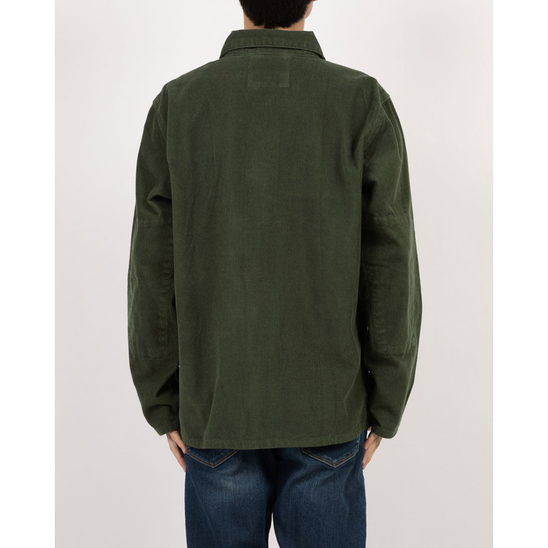 アスキーズ USKEES USKEES アスキーズBUTTONED CORD OVERSHIRTS ボタンコードオーバーシャツ 3001 （ヴァイングリーン） ヴァイングリーン
