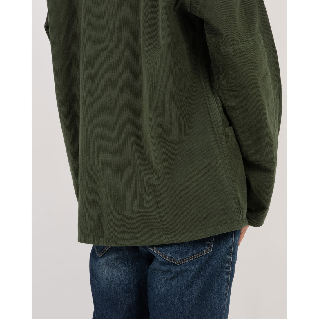アスキーズ USKEES USKEES アスキーズBUTTONED CORD OVERSHIRTS ボタンコードオーバーシャツ 3001 （ヴァイングリーン） ヴァイングリーン