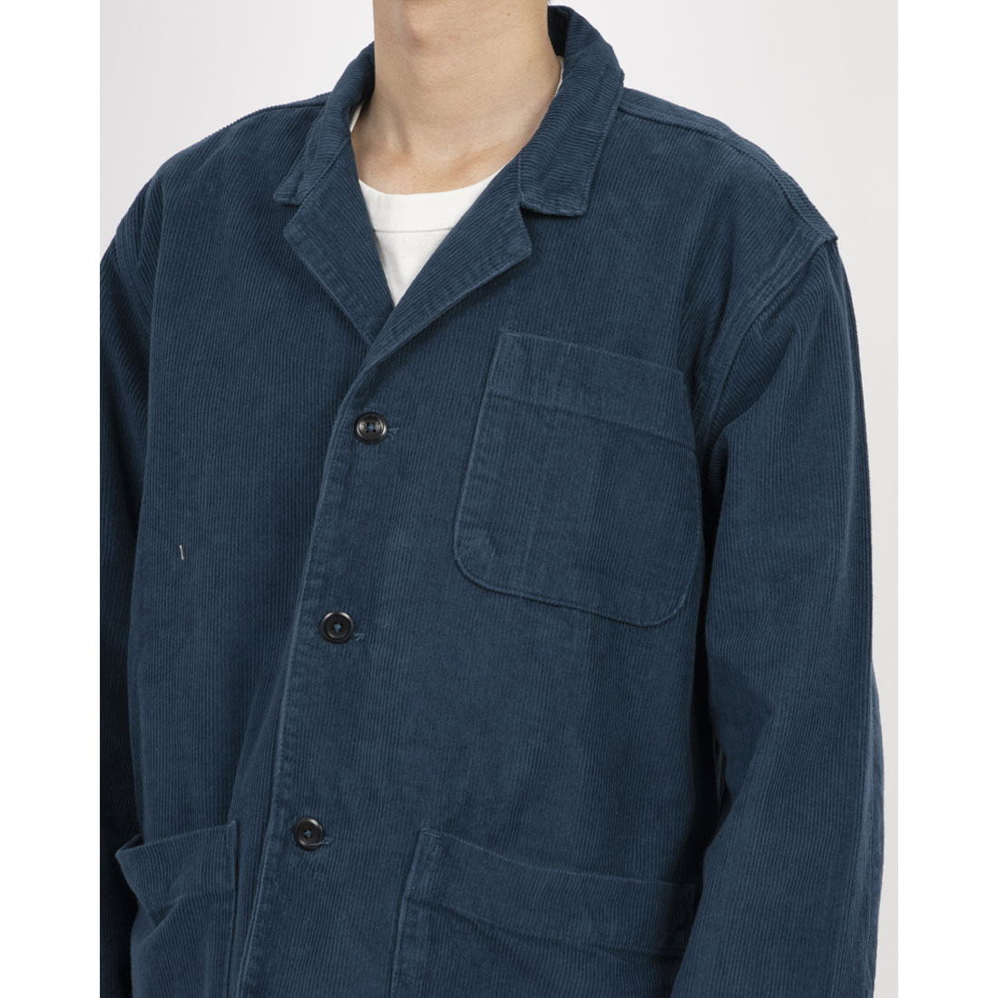 アスキーズ USKEES USKEES アスキーズ CORD BLAZER コーデュロイブレザー （ぺトロールブルー） ぺトロールブルー