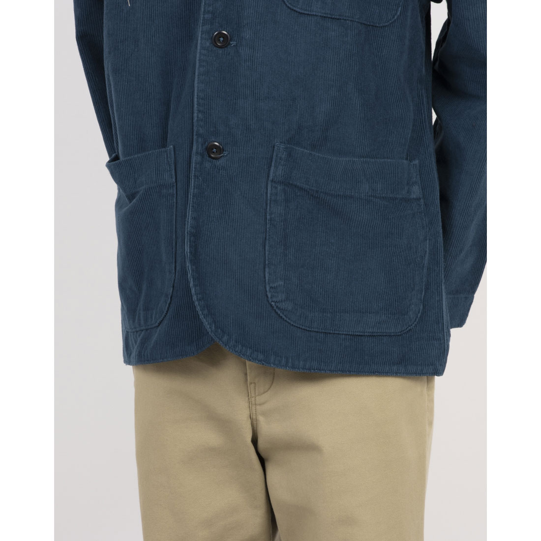 アスキーズ USKEES USKEES アスキーズ CORD BLAZER コーデュロイブレザー （ぺトロールブルー） ぺトロールブルー