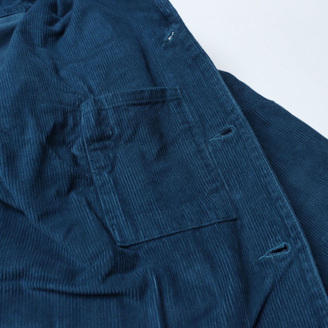 アスキーズ USKEES USKEES アスキーズ CORD BLAZER コーデュロイブレザー （ぺトロールブルー） ぺトロールブルー