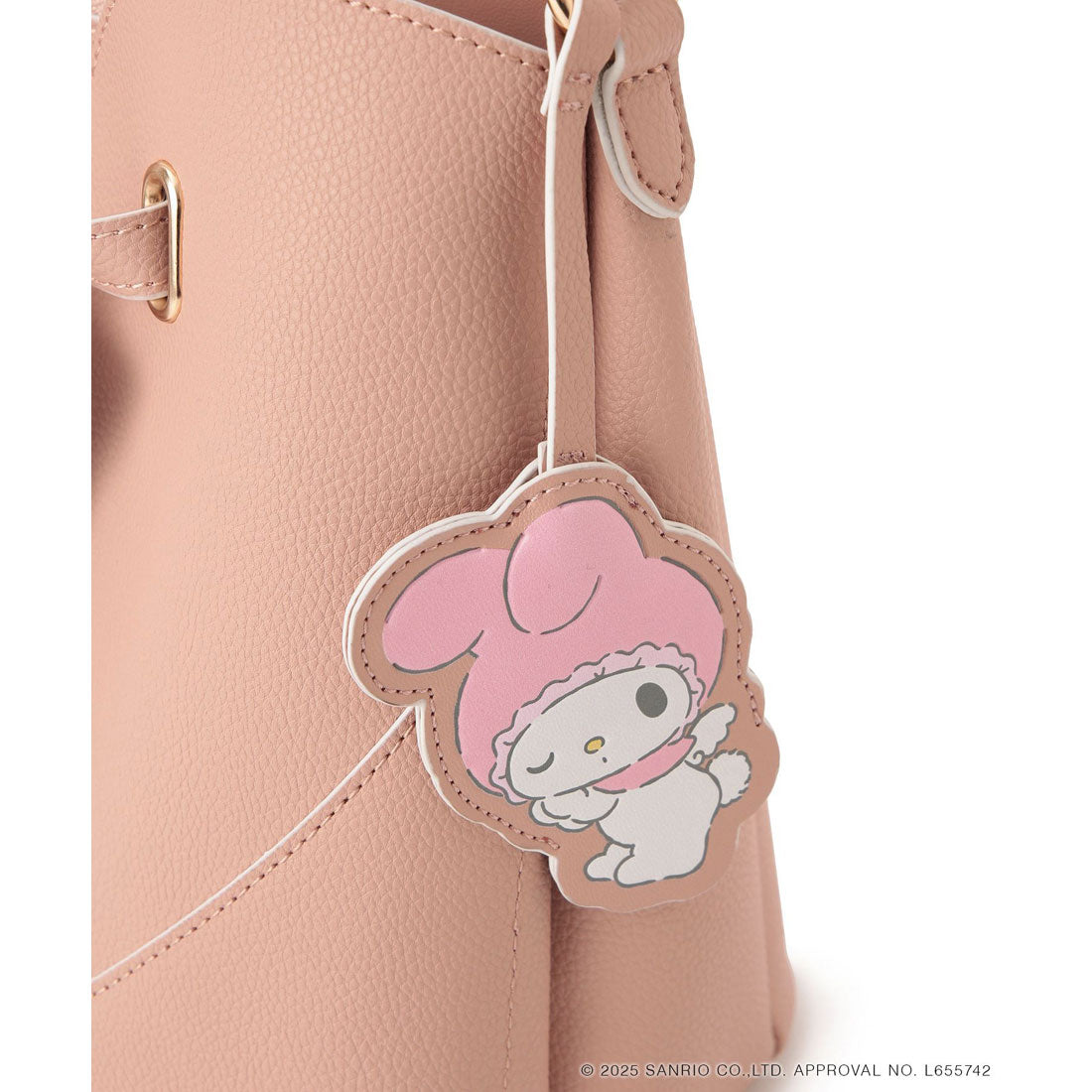 ビス VIS 【マイメロディ&クロミ】 VIS別注モデルハートカットバッグ＆チャームSET （ブラック（01）） ブラック（01）