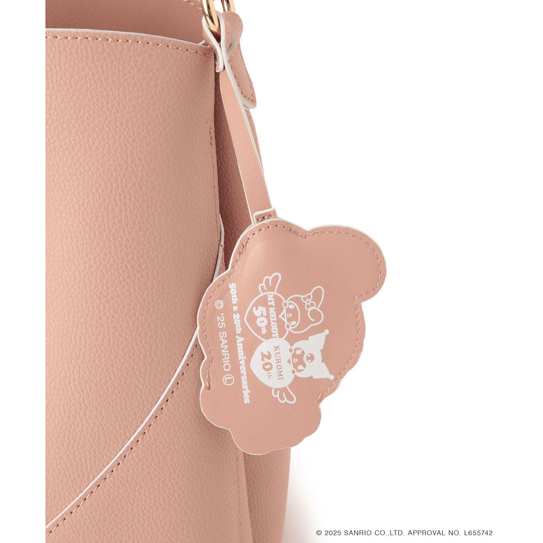 ビス VIS 【マイメロディ&クロミ】 VIS別注モデルハートカットバッグ＆チャームSET （ブラック（01）） ブラック（01）