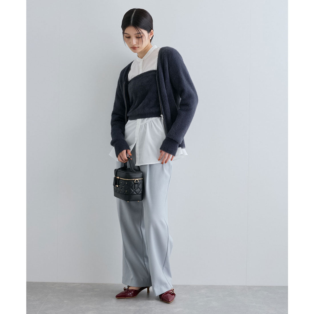 ビス VIS 【SET】ビスチェセットカーディガン