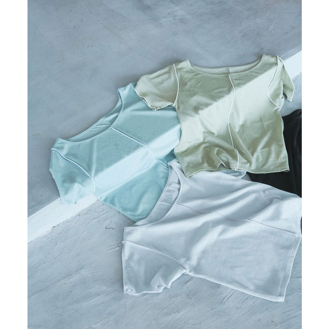 ビス VIS 【洗える】ラメメローTシャツ