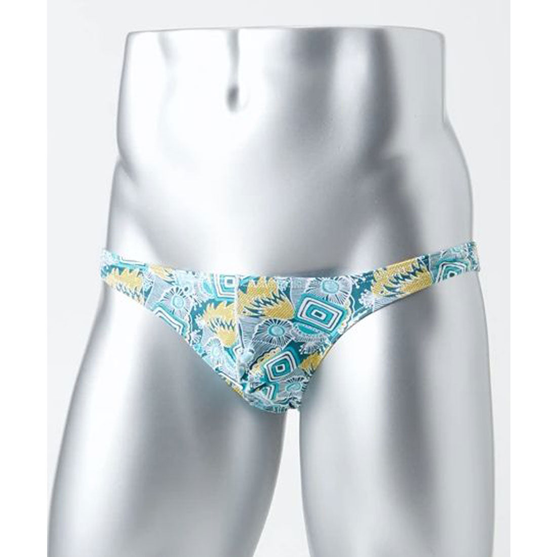 Vanilla Men's Sexy Patterned Bikini Briefs [Non-returnable item]