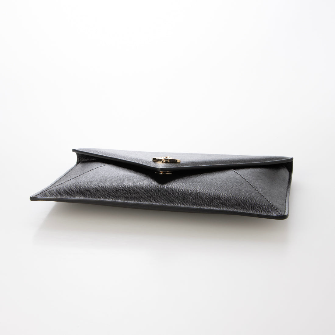 ヴィヴィアン ウエストウッド Vivienne Westwood SAFFIANO ENVELOPE CLUTCH （BLACK） BLACK