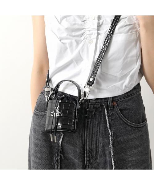 ヴィヴィアン ウエストウッド Vivienne Westwood Vivienne Westwood バッグ CROCODILE MINI DAISY  （N401/BLACK/ブラック） N401/BLACK/ブラック