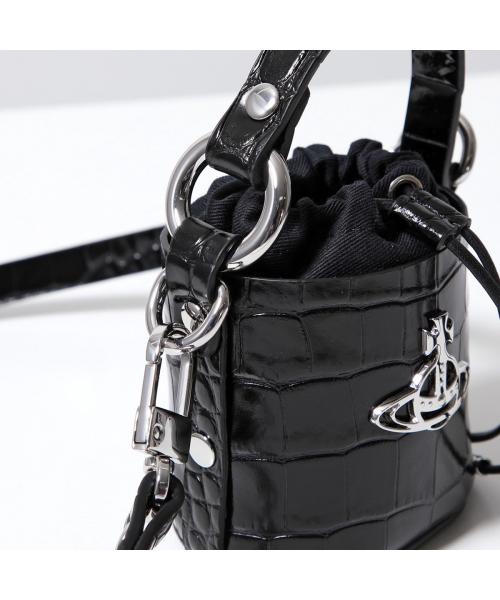 ヴィヴィアン ウエストウッド Vivienne Westwood Vivienne Westwood バッグ CROCODILE MINI DAISY  （N401/BLACK/ブラック） N401/BLACK/ブラック