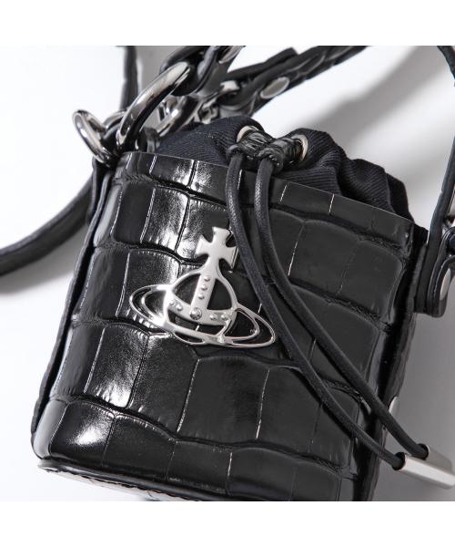 ヴィヴィアン ウエストウッド Vivienne Westwood Vivienne Westwood バッグ CROCODILE MINI DAISY  （N401/BLACK/ブラック） N401/BLACK/ブラック