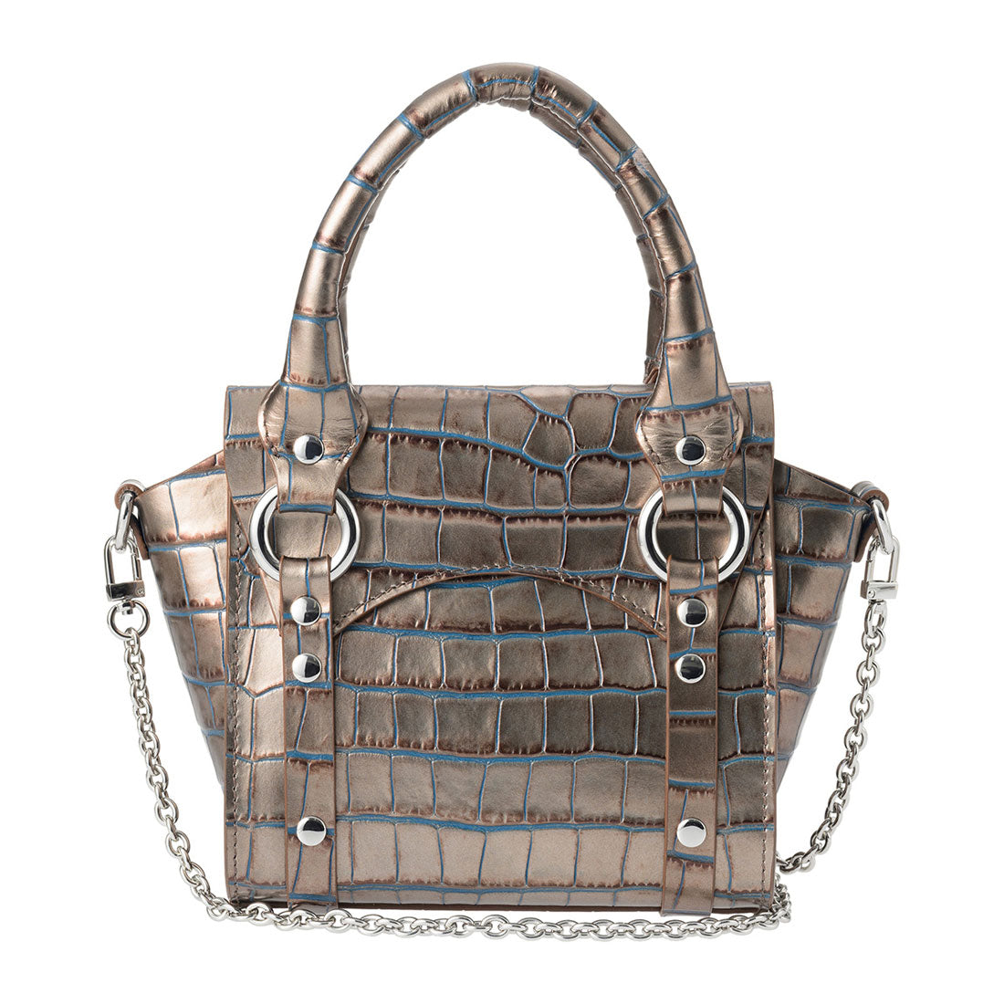 Vivian Westwood shoulder bag crocodile emboss MINI BETTY HANDBAG 48030