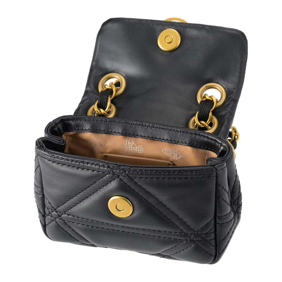 Vivian Westwood Vivienne Westwood shoulder bag quilting nappa VINNIE C