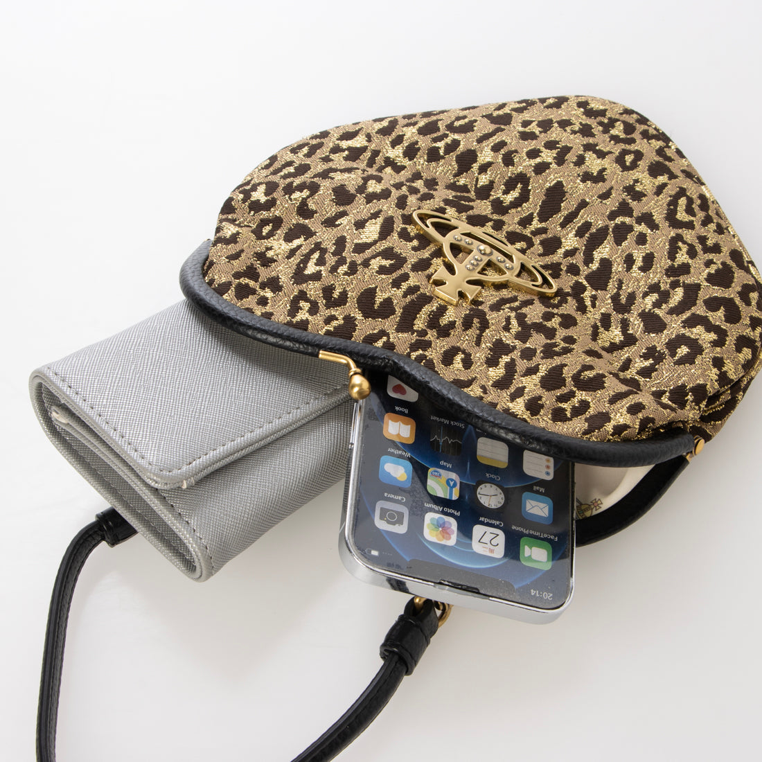 ヴィヴィアン ウエストウッド Vivienne Westwood LEOPARD LUREX （BROWN） BROWN