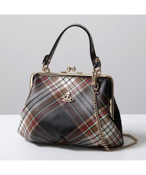 ヴィヴィアン ウエストウッド Vivienne Westwood Vivienne Westwood バッグ GRANNY FRAME PURSE （D101/TARTAN-BROWN/BLACK） D101/TARTAN-BROWN/BLACK