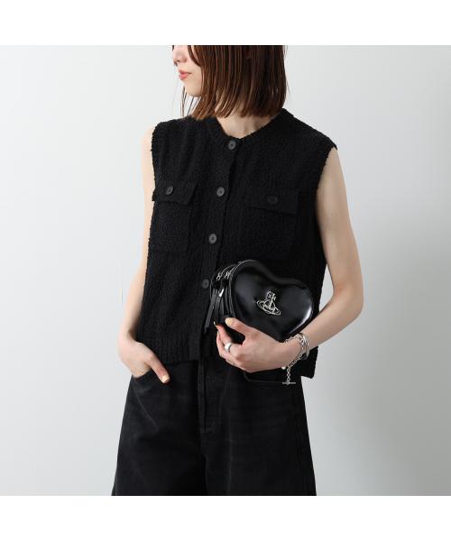 ヴィヴィアン ウエストウッド Vivienne Westwood Vivienne Westwoodバッグ LOUISE HEARTト 4304006MU L001O （N403/BLACK/ブラック） N403/BLACK/ブラック