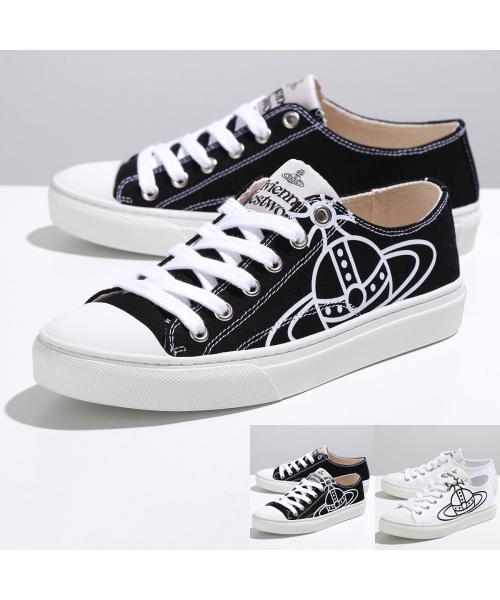 ヴィヴィアン ウエストウッド Vivienne Westwood Vivienne Westwood スニーカー PLIMSOLL LOW TOP 75020005W （W0004/BLACK-ブラック） W0004/BLACK-ブラック
