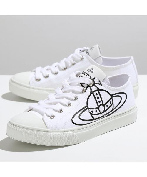 ヴィヴィアン ウエストウッド Vivienne Westwood Vivienne Westwood スニーカー PLIMSOLL LOW TOP 75020005W （W0004/BLACK-ブラック） W0004/BLACK-ブラック