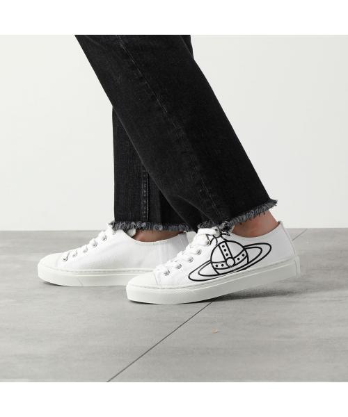 ヴィヴィアン ウエストウッド Vivienne Westwood Vivienne Westwood スニーカー PLIMSOLL LOW TOP 75020005W （W0004/BLACK-ブラック） W0004/BLACK-ブラック