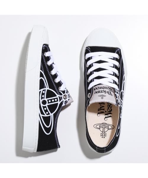 ヴィヴィアン ウエストウッド Vivienne Westwood Vivienne Westwood スニーカー PLIMSOLL LOW TOP 75020005W （W0004/BLACK-ブラック） W0004/BLACK-ブラック
