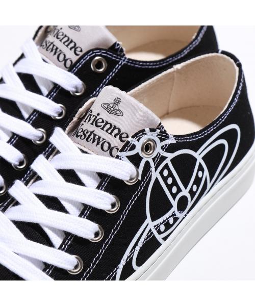 ヴィヴィアン ウエストウッド Vivienne Westwood Vivienne Westwood スニーカー PLIMSOLL LOW TOP 75020005W （W0004/BLACK-ブラック） W0004/BLACK-ブラック