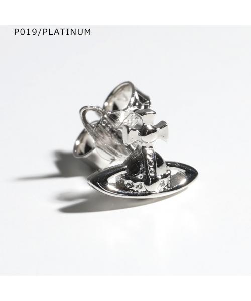 ヴィヴィアン ウエストウッド Vivienne Westwood Vivienne Westwood ピアス 6201035A 片耳販売 （02P019/PLATINUM/シルバー） 02P019/PLATINUM/シルバー