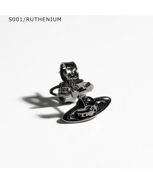ヴィヴィアン ウエストウッド Vivienne Westwood Vivienne Westwood ピアス 6201035A 片耳販売 （02S001/RUTHENIUM/ブラック） 02S001/RUTHENIUM/ブラック