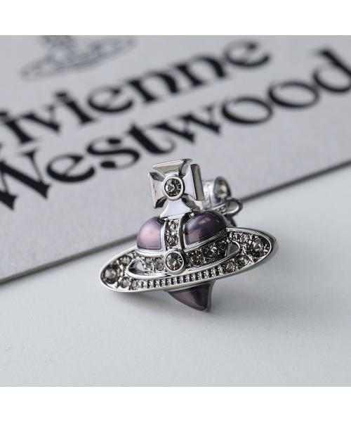 ヴィヴィアン ウエストウッド Vivienne Westwood Vivienne Westwood ピアス 6201033R 片耳販売 （S322/RUTHENIUM） S322/RUTHENIUM