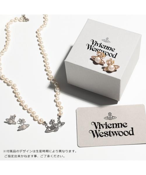 ヴィヴィアン ウエストウッド Vivienne Westwood Vivienne Westwood ピアス ADEL  6201035C 片耳販売 （P107/PLATINUM-BLACK） P107/PLATINUM-BLACK