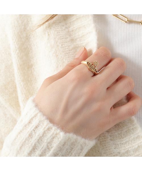 ヴィヴィアン ウエストウッド Vivienne Westwood Vivienne Westwood リング AVON 64040183 シルバー925 （P019/PLATINUM-シルバー） P019/PLATINUM-シルバー