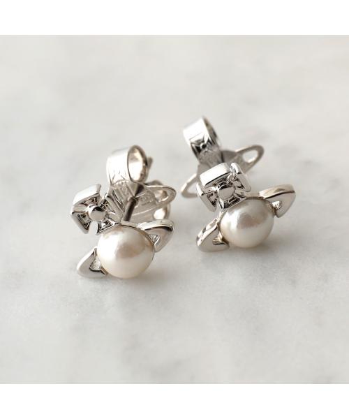 ヴィヴィアン ウエストウッド Vivienne Westwood Vivienne Westwood ピアス BALBINA 62010268 オーブ パール （PLATINUM/CreamPearl） PLATINUM/CreamPearl