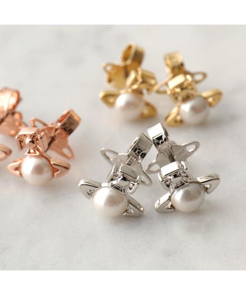 ヴィヴィアン ウエストウッド Vivienne Westwood Vivienne Westwood ピアス BALBINA 62010268 オーブ パール （PLATINUM/CreamPearl） PLATINUM/CreamPearl