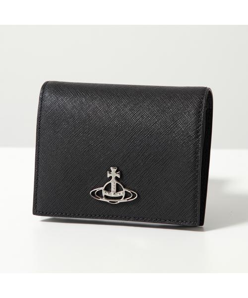 ヴィヴィアン ウエストウッド Vivienne Westwood Vivienne Westwood 二つ折り財布 51150031W L001N （N401/BLACK/ブラック） N401/BLACK/ブラック
