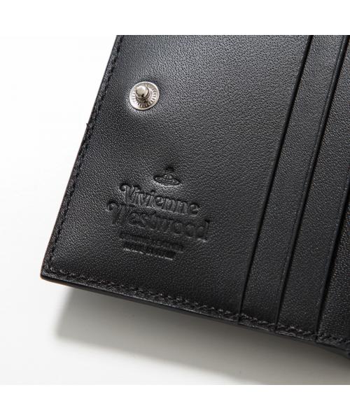 ヴィヴィアン ウエストウッド Vivienne Westwood Vivienne Westwood 二つ折り財布 51150031W L001N （N401/BLACK/ブラック） N401/BLACK/ブラック