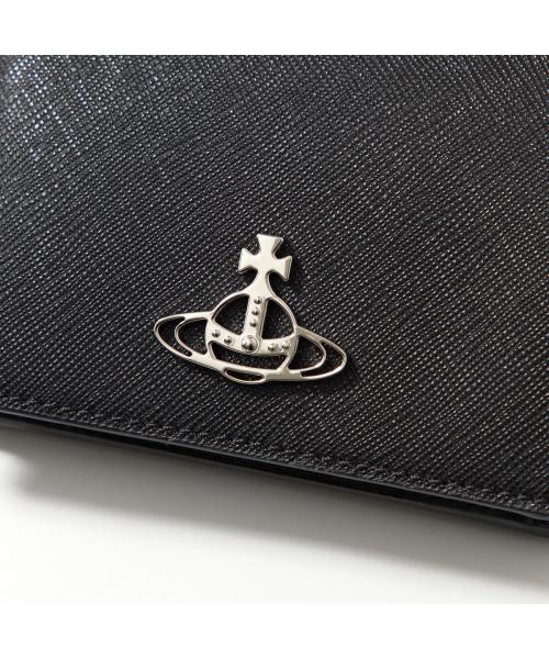 ヴィヴィアン ウエストウッド Vivienne Westwood Vivienne Westwood 二つ折り財布 51150031W L001N （N401/BLACK/ブラック） N401/BLACK/ブラック