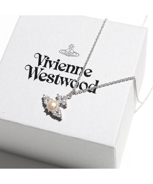 ヴィヴィアン ウエストウッド Vivienne Westwood Vivienne Westwood ネックレス FEODORA PENDANT 630203EP （02P373/PLATINUM/WHITE-CZ） 02P373/PLATINUM/WHITE-CZ