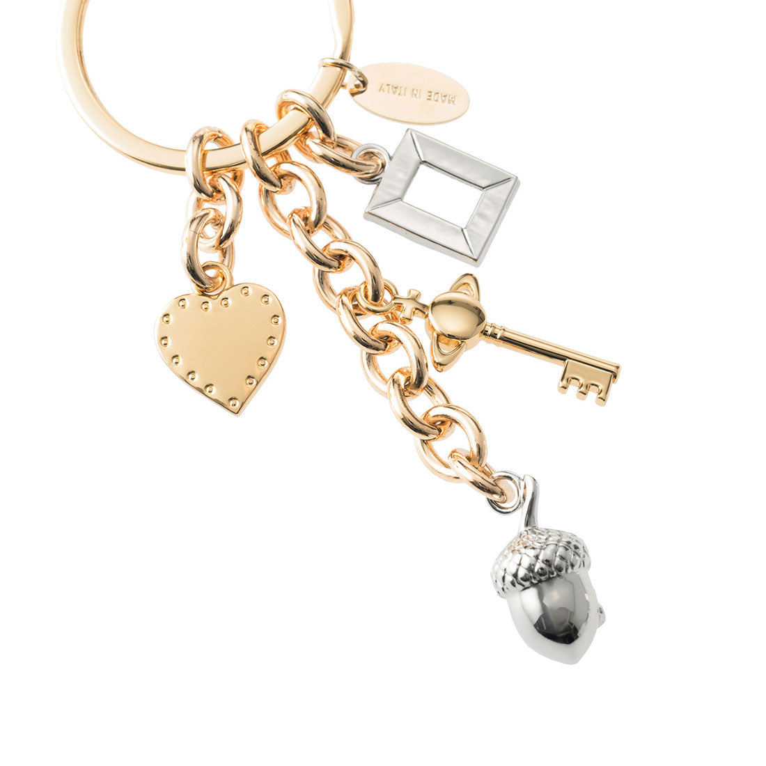 ヴィヴィアン ウエストウッド Vivienne Westwood キーホルダー ラインストーン MULTI CHARM KEYRING 8203012BU OM001F R401 GOLD （ゴールド） ゴールド
