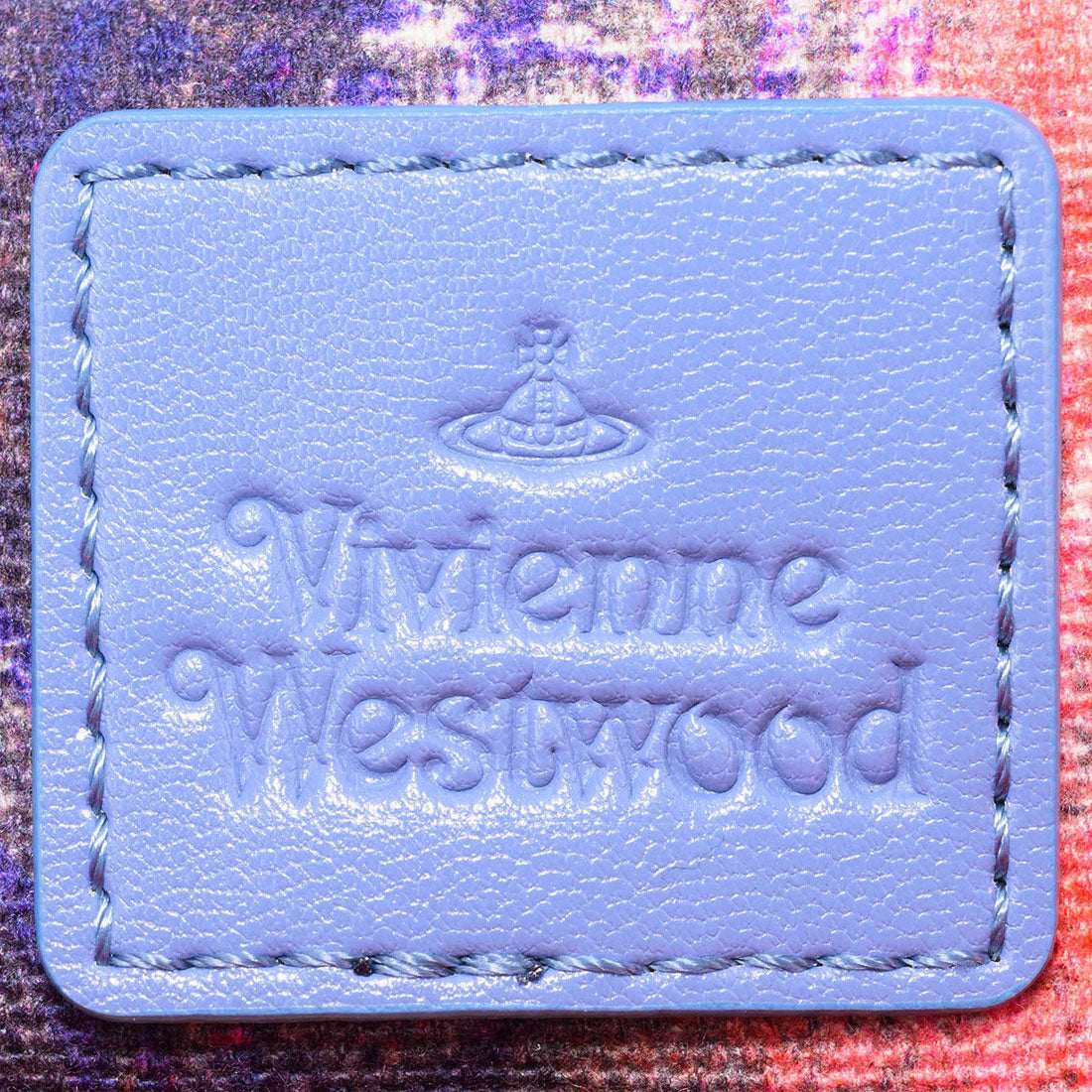 Vivian Westwood coin case tartan print FRAME COIN PURSE 56010003W S002