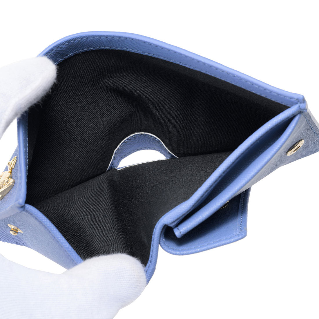 ヴィヴィアン ウエストウッド Vivienne Westwood 2つ折り財布 ヴィーガンレザー WOMAN BILLFOLD 51150030W S0021 K401 BLUE （ブルー） ブルー