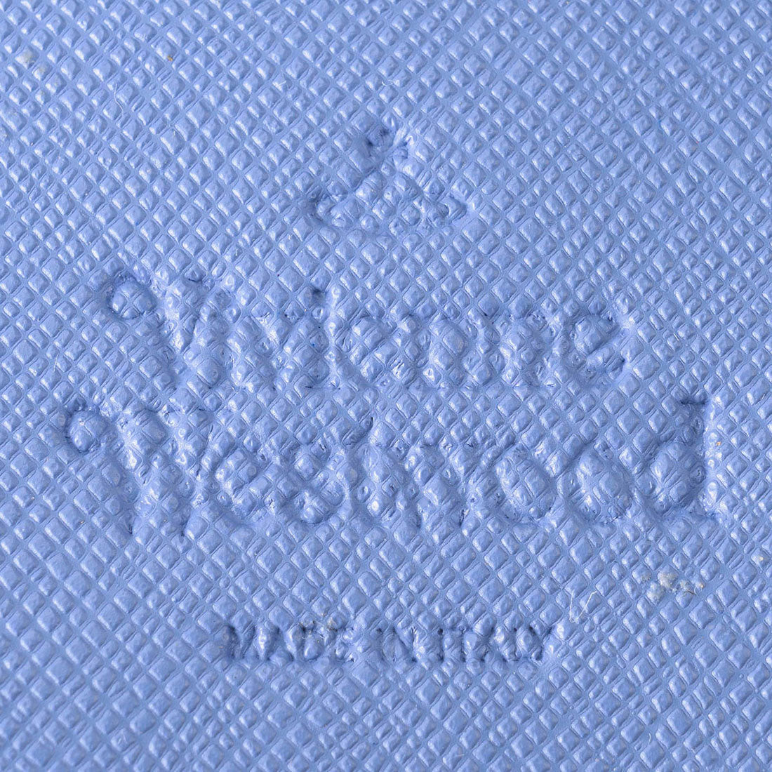 ヴィヴィアン ウエストウッド Vivienne Westwood 2つ折り財布 ヴィーガンレザー WOMAN BILLFOLD 51150030W S0021 K401 BLUE （ブルー） ブルー