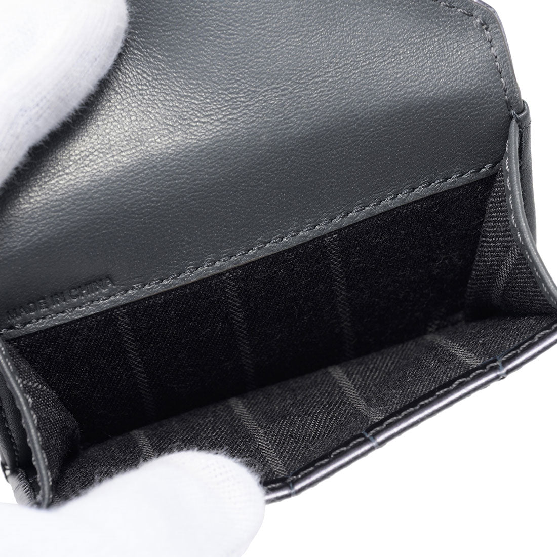 ヴィヴィアン ウエストウッド Vivienne Westwood 3つ折り財布 クロコダイル エンボス ENVELOPE BILLFOLD WITH POCKET 5115002FW L00A2 N405 ANTHRACITE （アンスラサイト） アンスラサイト